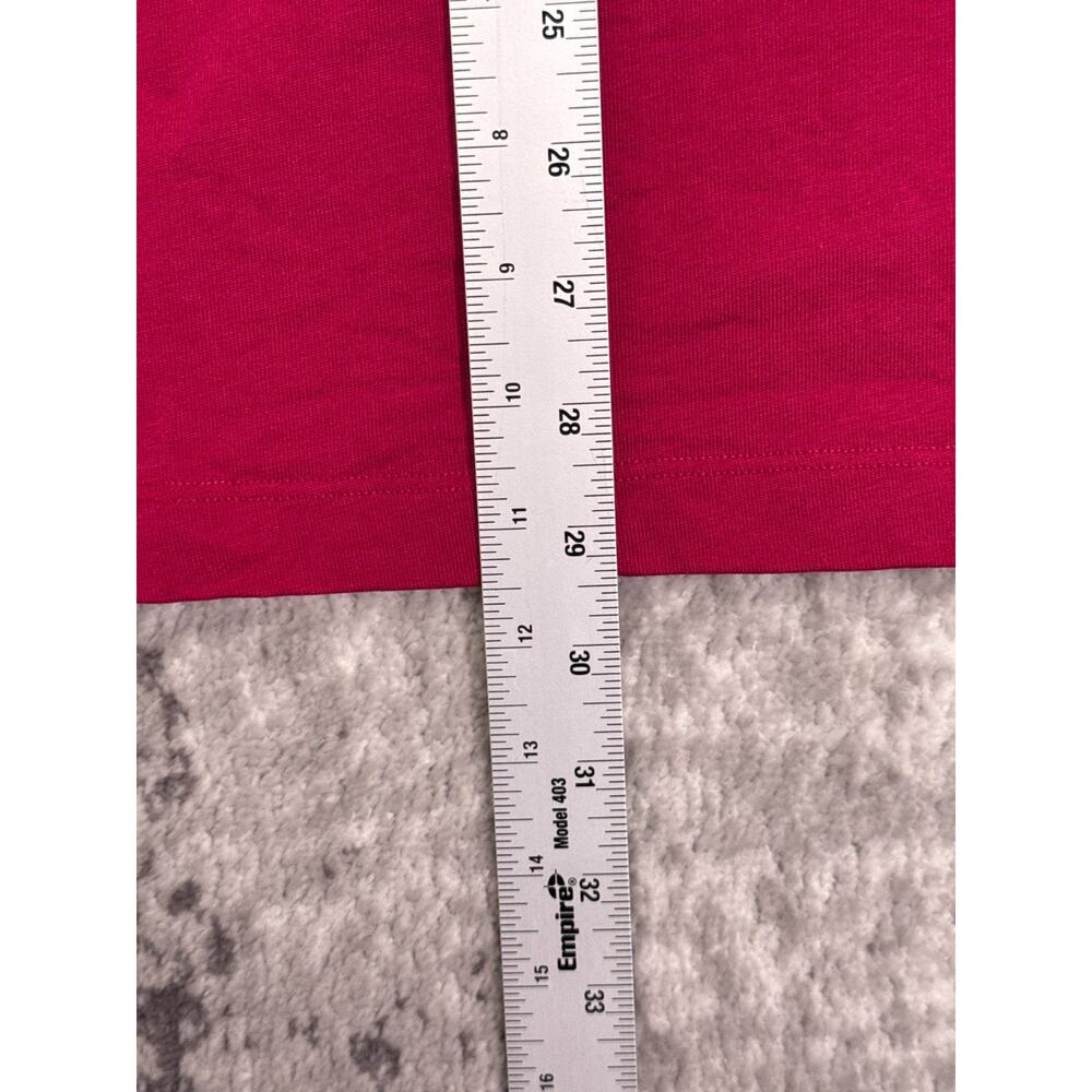 Lululemon Shirt XXL Mens Heavyweight Cotton Jersey T Shirt Berry Rumble - Picture 7 of 7